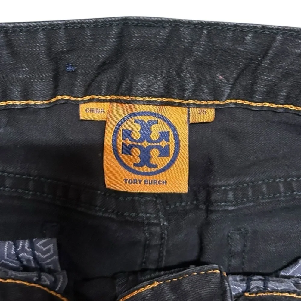 Tory Burch Classic Denim Legging Jeans Size 25